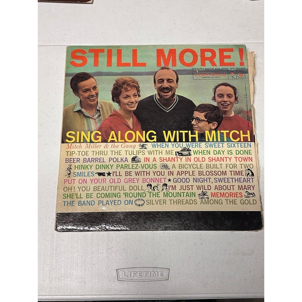 Mitch Miller Still More Sing Along With Mitch Vinyl LP Columbia